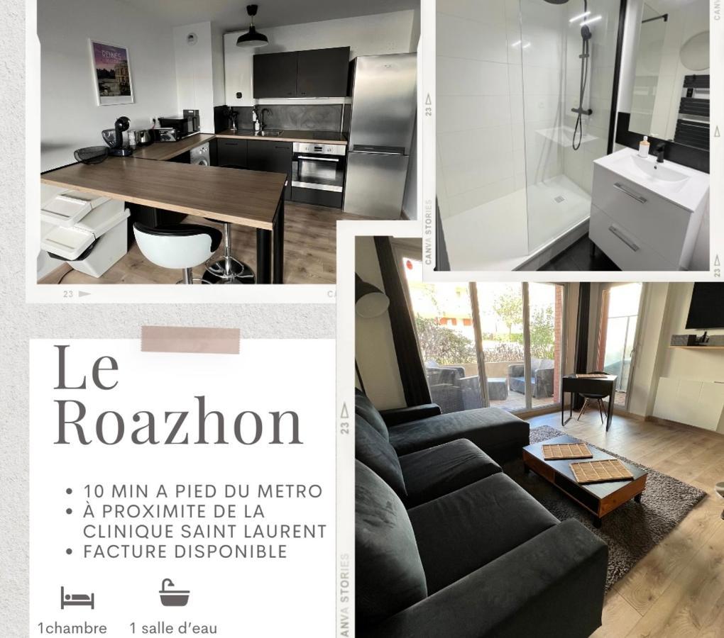 Apartamento Le Roazhon, Rennes métropole Exterior foto